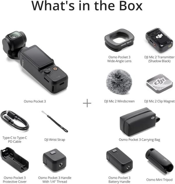 DJI Bundle DJI Osmo Pocket 3 Créateur – Image 2