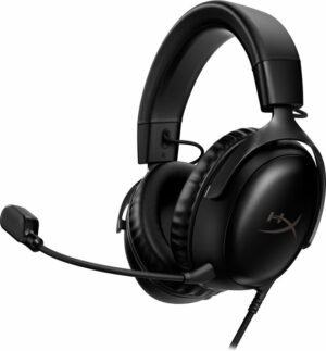 HyperX Cloud III Casque Gamer Filaire - Noir (PC, PS5, Xbox Series X/S)