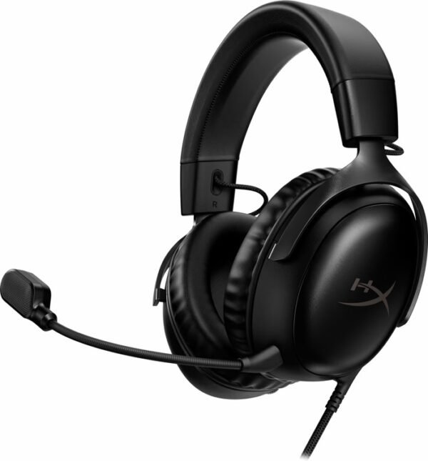 HyperX Cloud III Casque Gamer Filaire - Noir (PC, PS5, Xbox Series X/S)